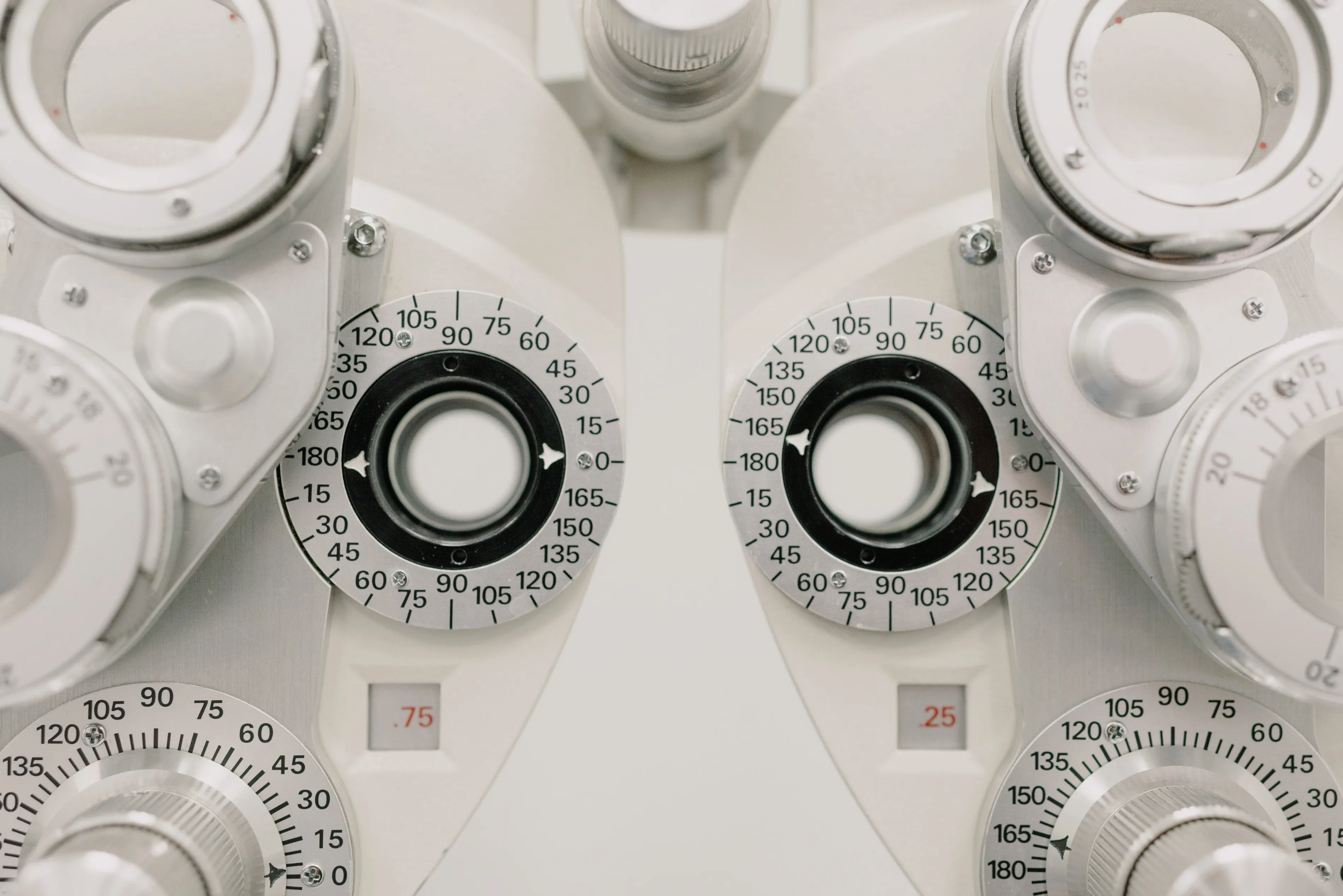Optometry equipment used for testing vision